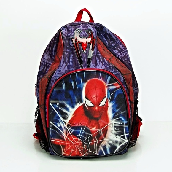 spiderman book bag